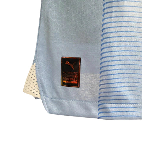 Camisa Manchester City I (Home) 23/24 - Jogador Masculina - Azul