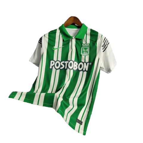 Camisa Atlético Nacional I (Home) 22/23 - Torcedor Masculina - Verde e Branco - Manto Elegante