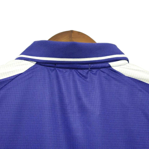 Camisa Retrô Fiorentina I (Home) 1998 - Torcedor Masculina - Roxo