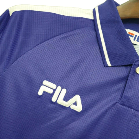 Camisa Retrô Fiorentina I (Home) 1998 - Torcedor Masculina - Roxo
