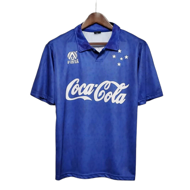 Camisa Retrô Cruzeiro I 1993 - Torcedor Masculina - Azul