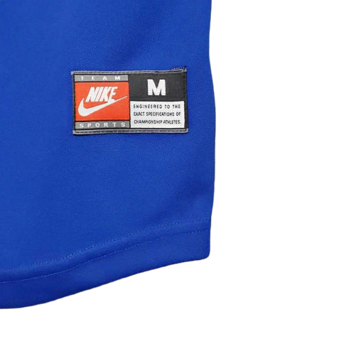 Camisa Retrô Barcelona I (Home) 1999 - Torcedor Masculina - Vermelho e Azul