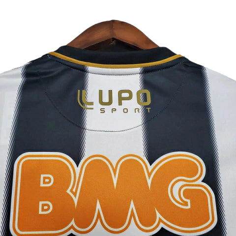 Camisa Retrô Atlético Mineiro I 2013 - Torcedor Masculina - Preto e Branco