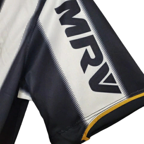 Camisa Retrô Atlético Mineiro I 2013 - Torcedor Masculina - Preto e Branco