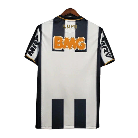 Camisa Retrô Atlético Mineiro I 2013 - Torcedor Masculina - Preto e Branco