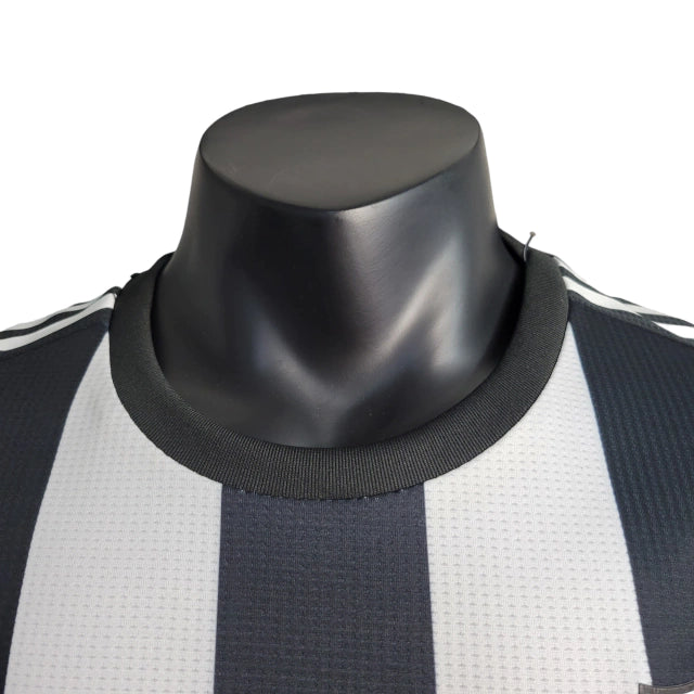 Camisa Atlético Mineiro I 23/24 - Jogador Masculina - Preto e Branco