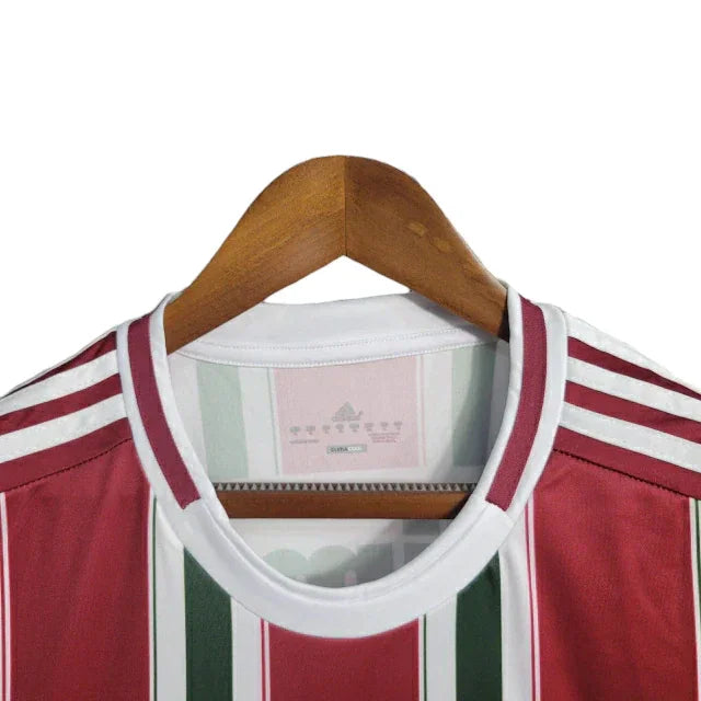 Camisa Retrô Fluminense I 2012 - Torcedor Masculina - Tricolor / Unimed - Manto Elegante