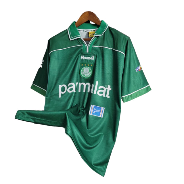 Camisa Retrô Palmeiras Edição Especial 100 Anos - Torcedor Masculina - Verde - Manto Elegante