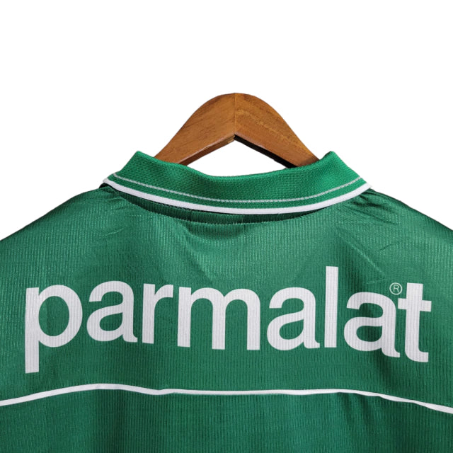 Camisa Retrô Palmeiras Edição Especial 100 Anos - Torcedor Masculina - Verde - Manto Elegante
