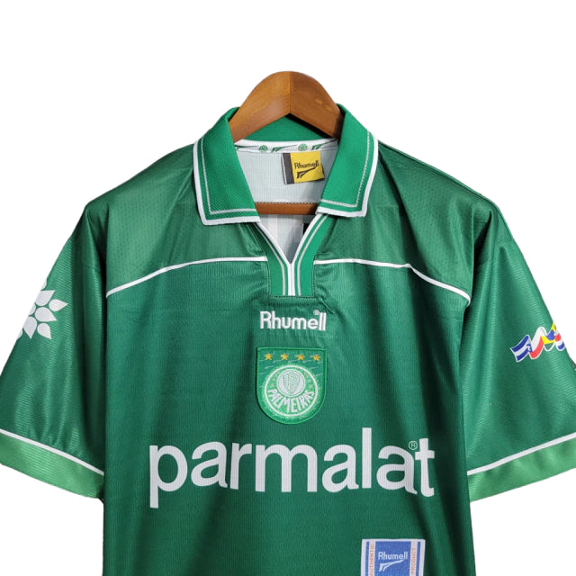 Camisa Retrô Palmeiras Edição Especial 100 Anos - Torcedor Masculina - Verde - Manto Elegante