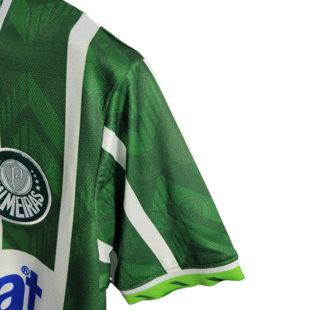 Camisa Retrô Palmeiras I 1996 - Torcedor Masculina - Verde - Manto Elegante