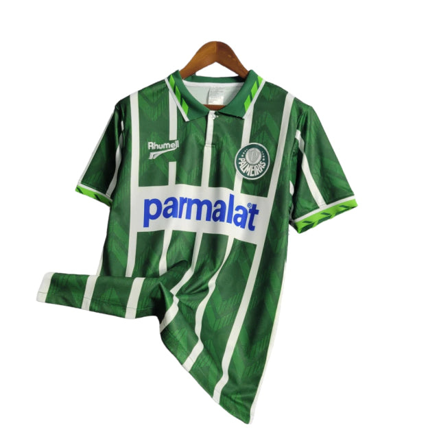 Camisa Retrô Palmeiras I 1996 - Torcedor Masculina - Verde - Manto Elegante