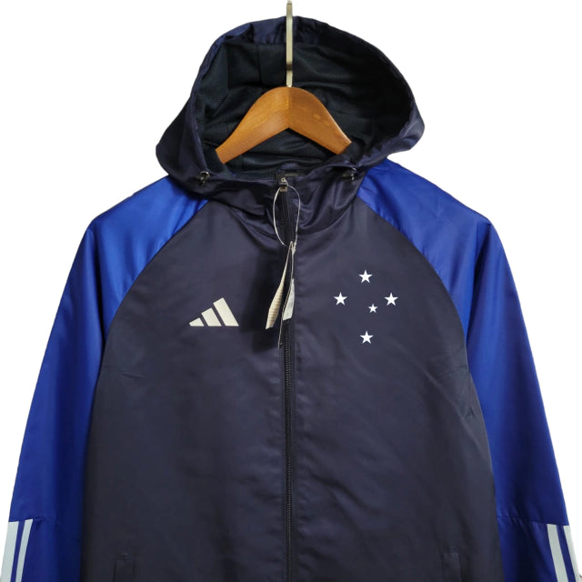 Jaqueta Corta-Vento Cruzeiro 23/24 - Masculina - Azul