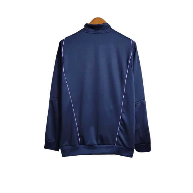 São Paulo 23/24 Jacket - Men's - Beige | Gold Embroidered Shield