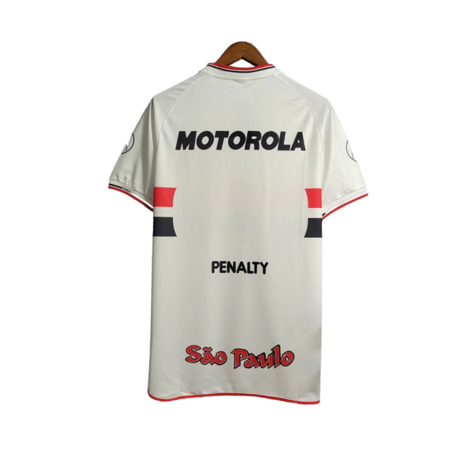 Camisa Retrô São Paulo I 2000 - Torcedor Masculina - Branco - Manto Elegante