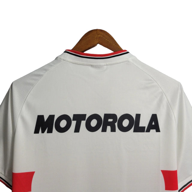 Camisa Retrô São Paulo I 2000 - Torcedor Masculina - Branco - Manto Elegante
