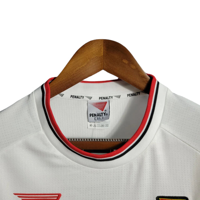 Camisa Retrô São Paulo I 2000 - Torcedor Masculina - Branco - Manto Elegante