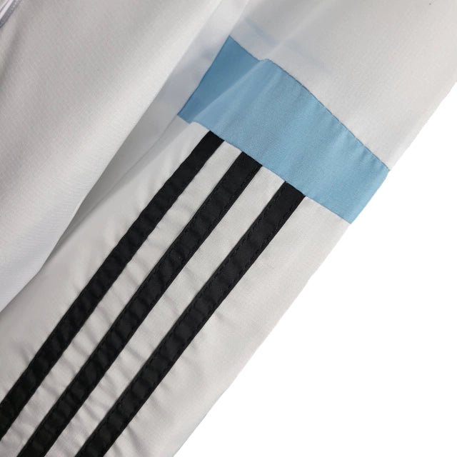 Jaqueta Corta-Vento São Paulo 23/24 - Masculina - Branco - Manto Elegante