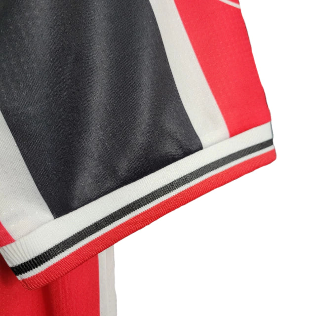 Camisa Retrô São Paulo I 2000 - Torcedor Masculina - Tricolor - Manto Elegante