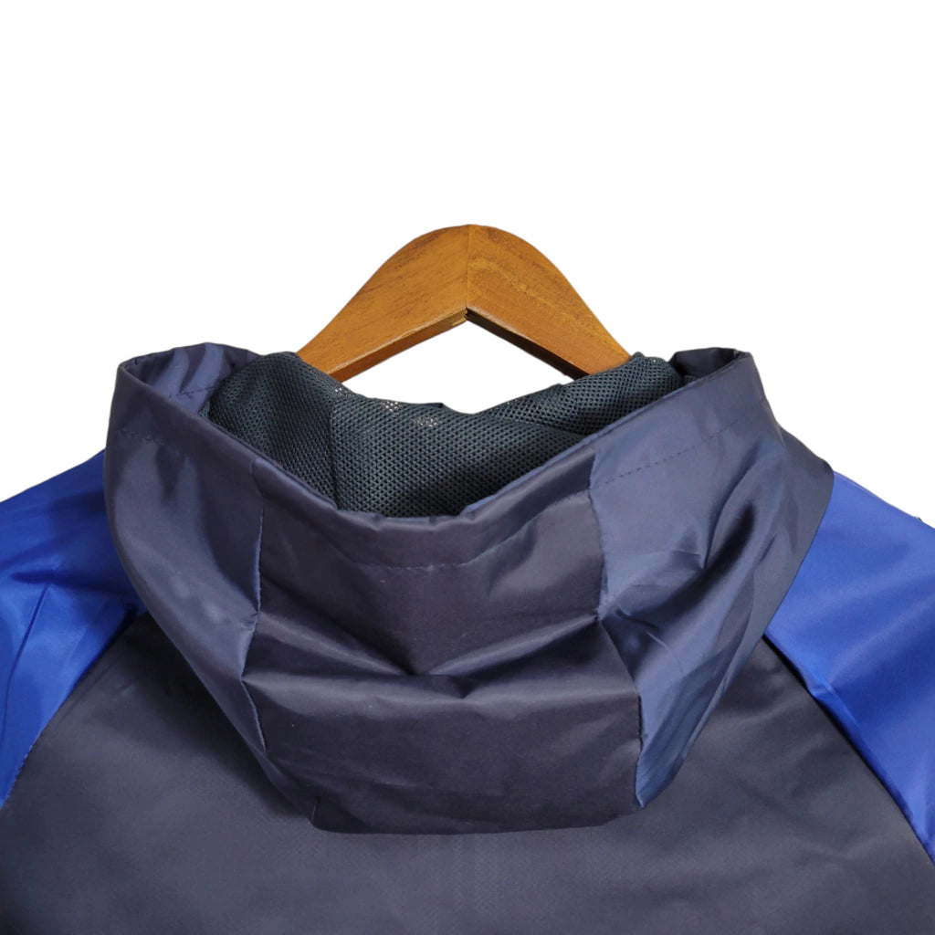 Jaqueta Corta-Vento São Paulo 23/24 - Masculina - Azul - Manto Elegante