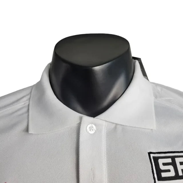 Camisa Polo São Paulo 23/24 - Torcedor Masculina - Branco - Manto Elegante