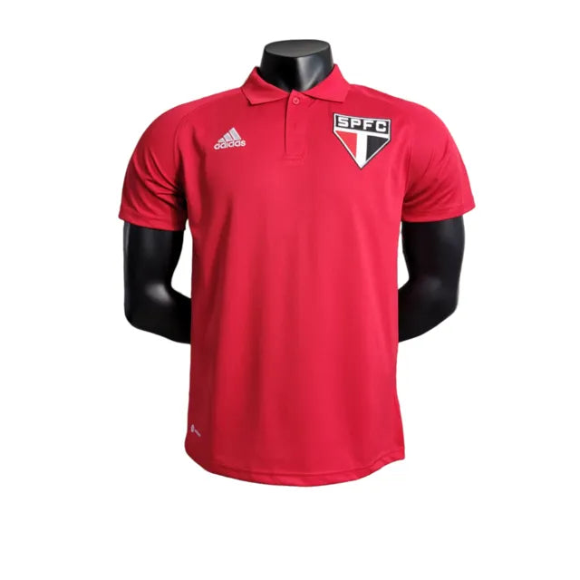 Camisa Polo São Paulo 23/24 - Torcedor Masculina - Vermelho - Manto Elegante