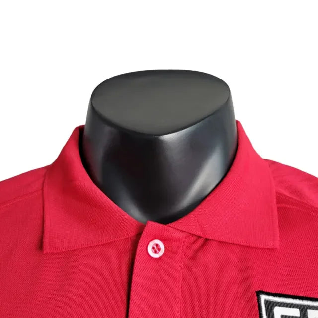 Camisa Polo São Paulo 23/24 - Torcedor Masculina - Vermelho - Manto Elegante