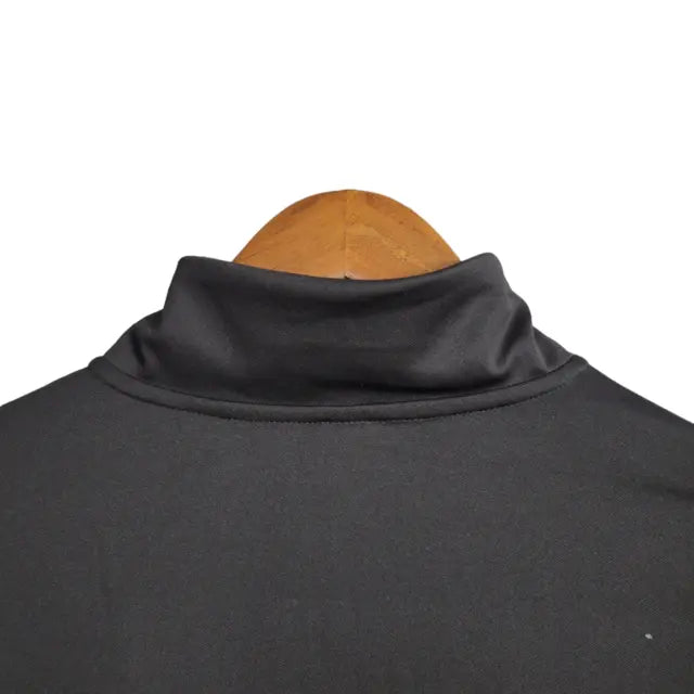 Jaqueta São Paulo 23/24 - Masculina - Preto | Escudo Bordado de Preto - Manto Elegante