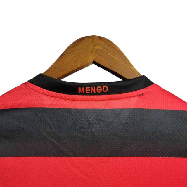 Camisa Retrô Flamengo I 2008 - Torcedor Masculina - Vermelho e Preto - Manto Elegante