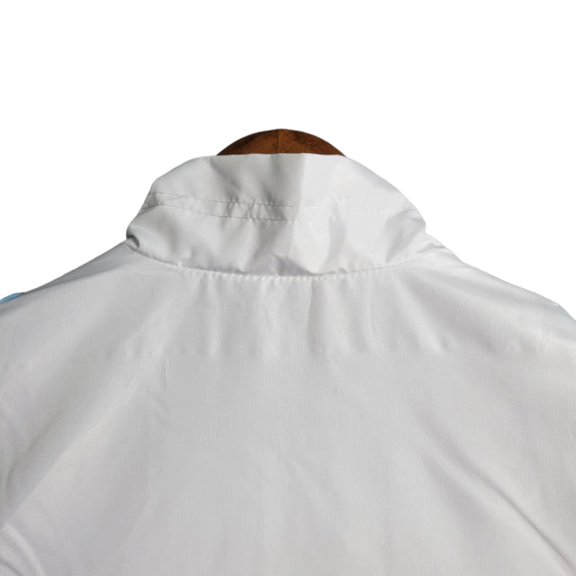 Jaqueta Corta-Vento Flamengo 23/24 - Masculina - Branco - Manto Elegante