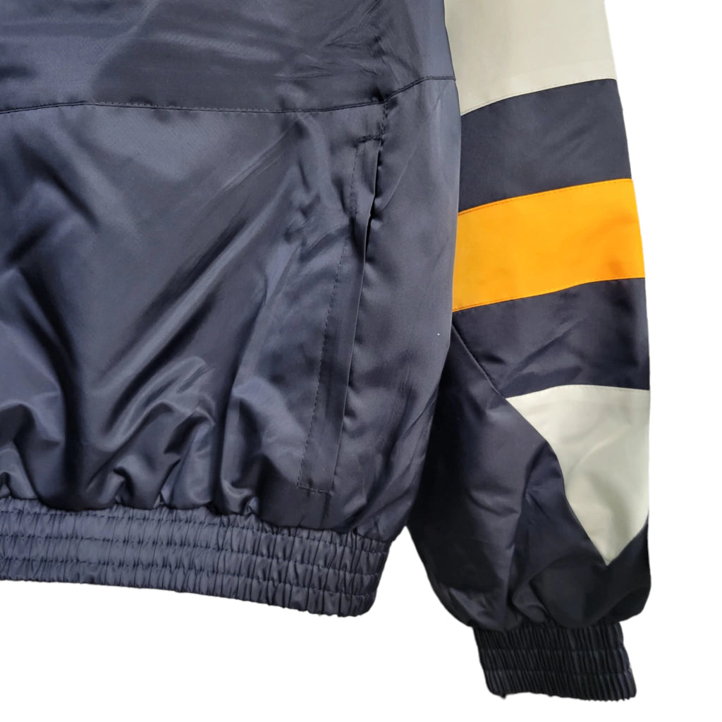 Jaqueta Corta-Vento Flamengo 23/24 - Masculina - Azul Marinho e Branco - Manto Elegante