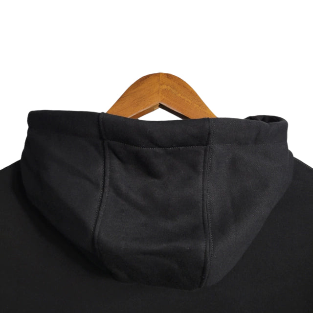 Jaqueta de Moletom Flamengo 23/24 - Unissex - Preto CRF - Manto Elegante