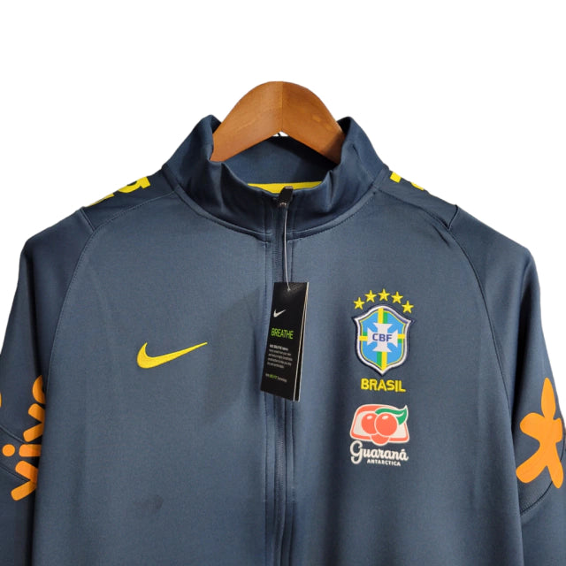 Jaqueta Brasil 22/23 - Masculina - Azul Royal - Manto Elegante