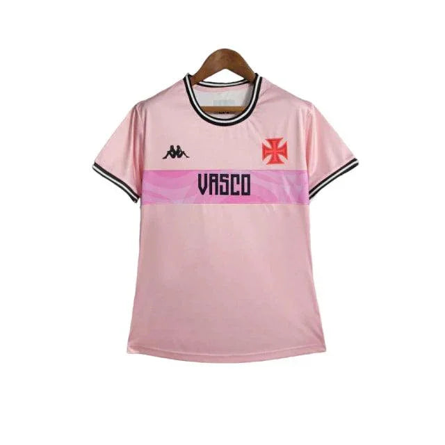Camisa Vasco da Gama Outubro Rosa 23/24 - Torcedor Feminina - Rosa - Manto Elegante
