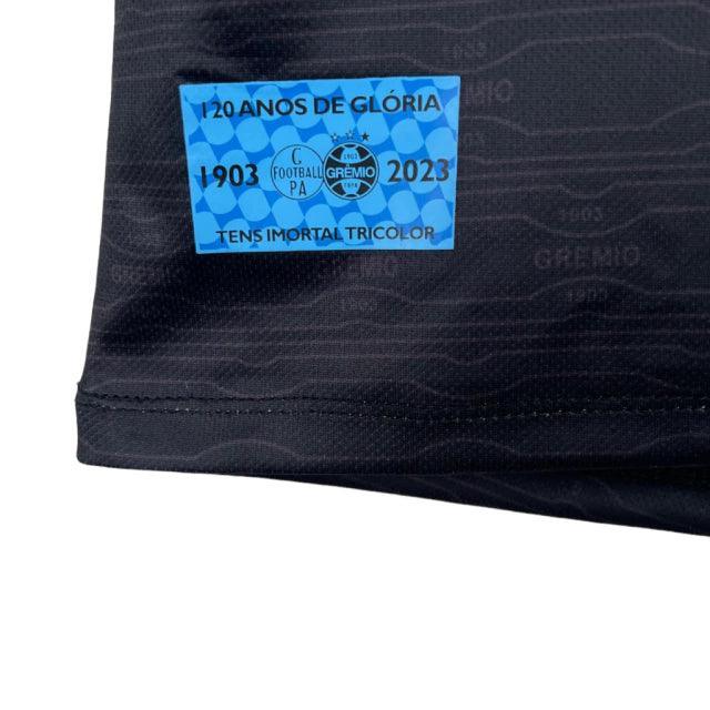 Camisa Grêmio III 23/24 - Torcedor Feminina - Preto - Manto Elegante