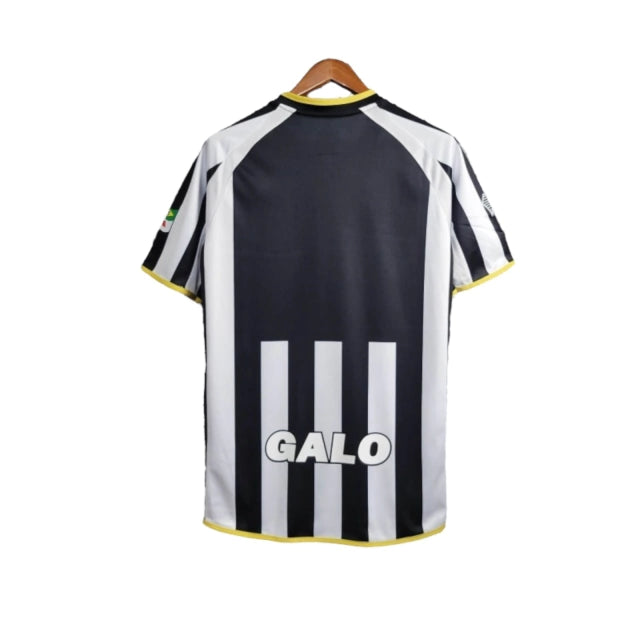 Camisa Retrô Atlético Mineiro I 2003 - Torcedor Masculina - Preto e Branco