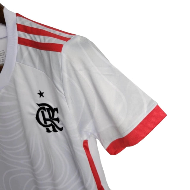 Conjunto Infantil Flamengo II 24/25 - Branco