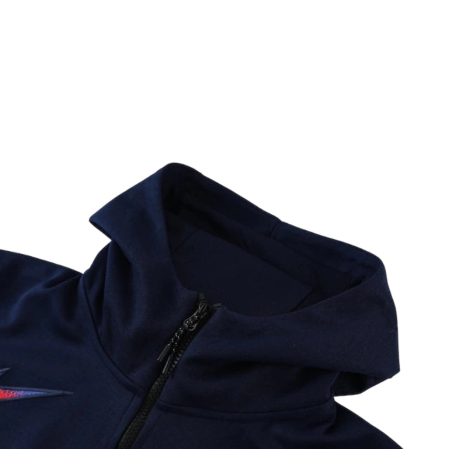 Conjunto Barcelona 2023 - Azul com Zíper