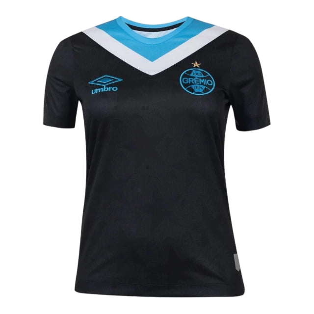 Camisa Grêmio III 24/25 - Torcedor Feminina - Preto