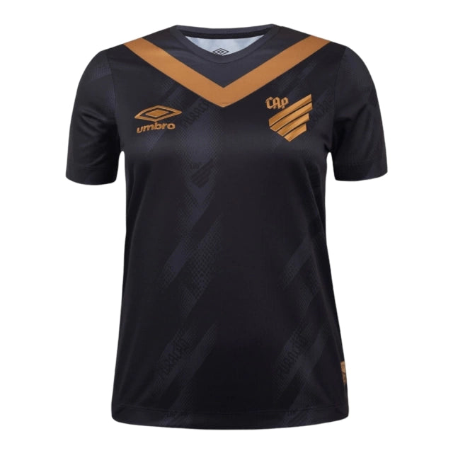 Camisa Athletico Paranaense III 24/25 - Torcedor Feminina - Preto