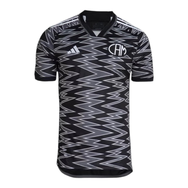 Camisa Atlético Mineiro III 24/25 - Torcedor Masculina - Preto e Cinza