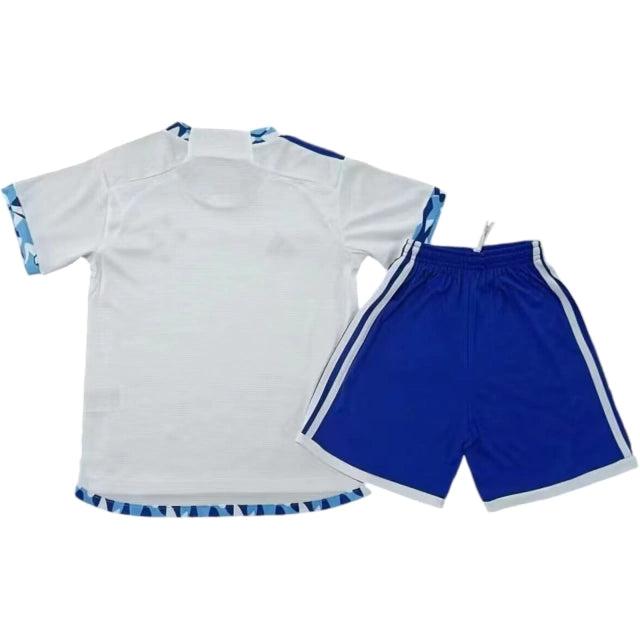 Conjunto Infantil Cruzeiro II 24/25 - Branco e Azul