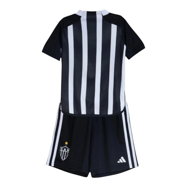 Conjunto Infantil Atlético Mineiro I 24/25 - Preto e Branco