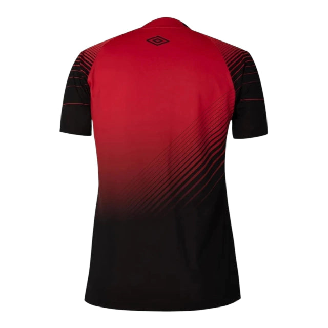 Camisa Athletico Paranaense I 25/26 - Torcedor Feminina - Preto e Vermelho