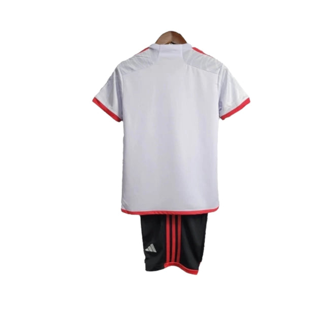 Conjunto Infantil Flamengo II 24/25 - Branco