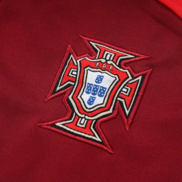 Conjunto Portugal 2023 - Vermelho com Zíper