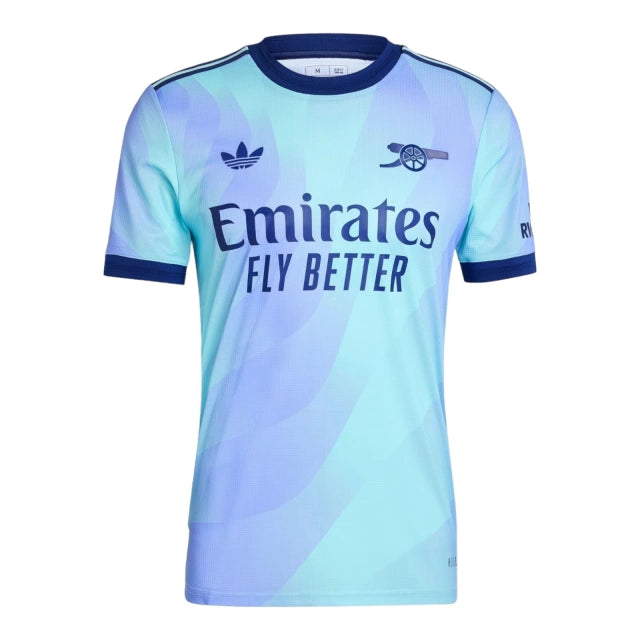Arsenal Third 24/25 Home Shirt - Men's Fan Shirt - Blue & Purple