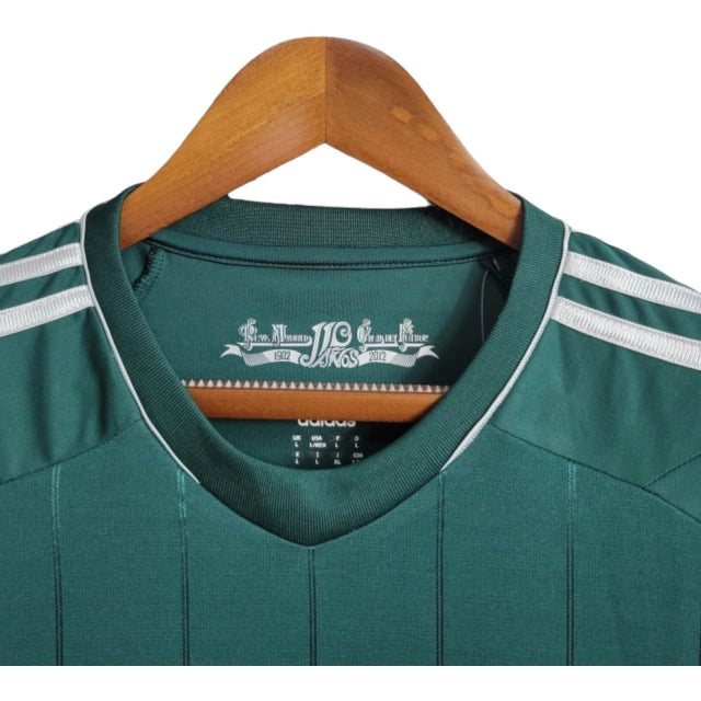 Camisa Manga Longa Retrô Real Madrid II (Away) 12/13 - Torcedor Masculina - Verde