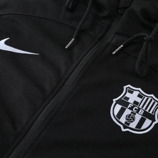 Conjunto Barcelona 2023 - Preto com Zíper