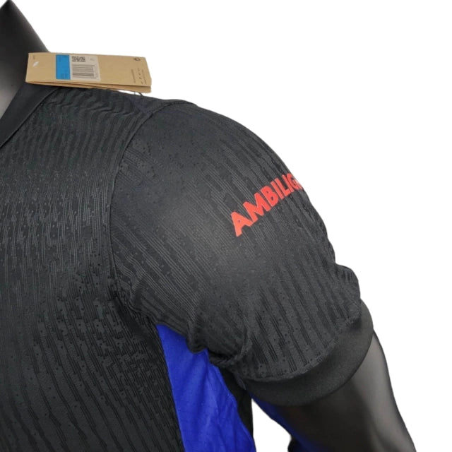 Camisa Barcelona II (Away) 24/25 - Jogador Masculina - Preto